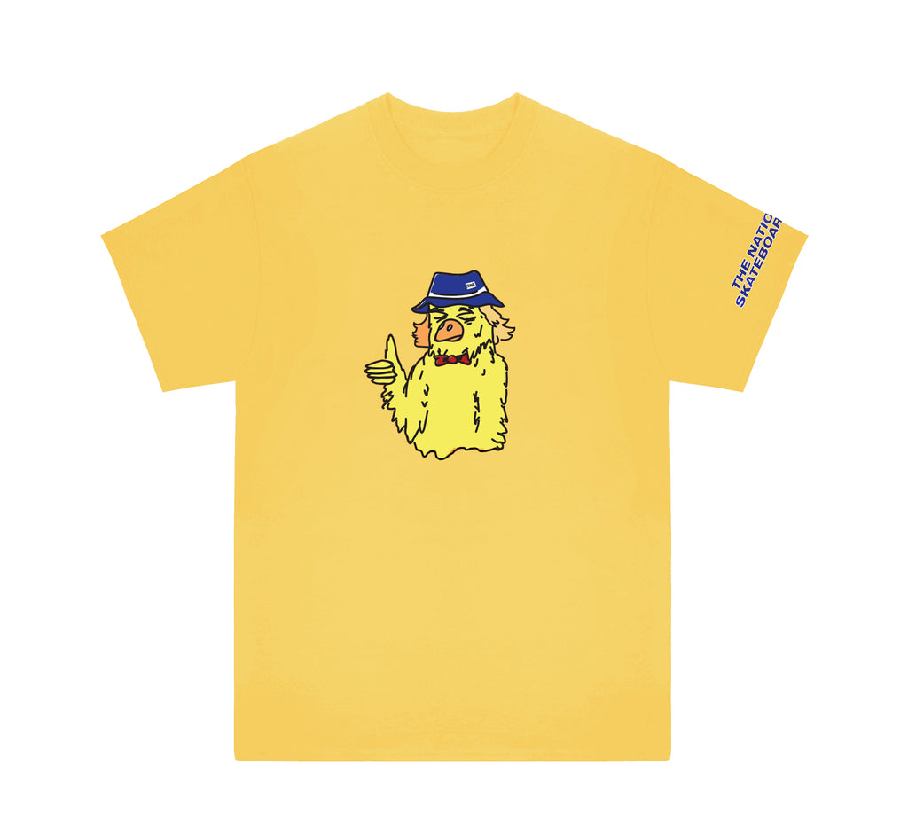 TOMMY SHORT SLEEVE TEE - GOLD