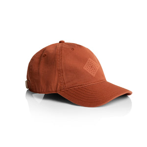 EMBROIDERED LOGO CAP - CLAY TONAL