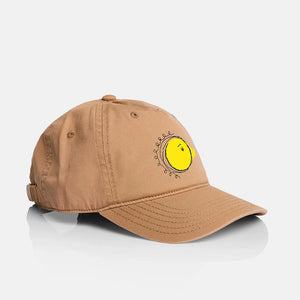 The National Skateboard Co. - EMBROIDERED MIDDAY CAP - SAND