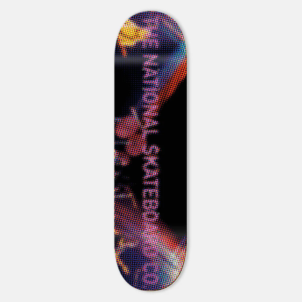 The National Skateboard Co. - 8.625" KNEBWORTH HALFTONE SKATEBOARD DECK (SQUARE)