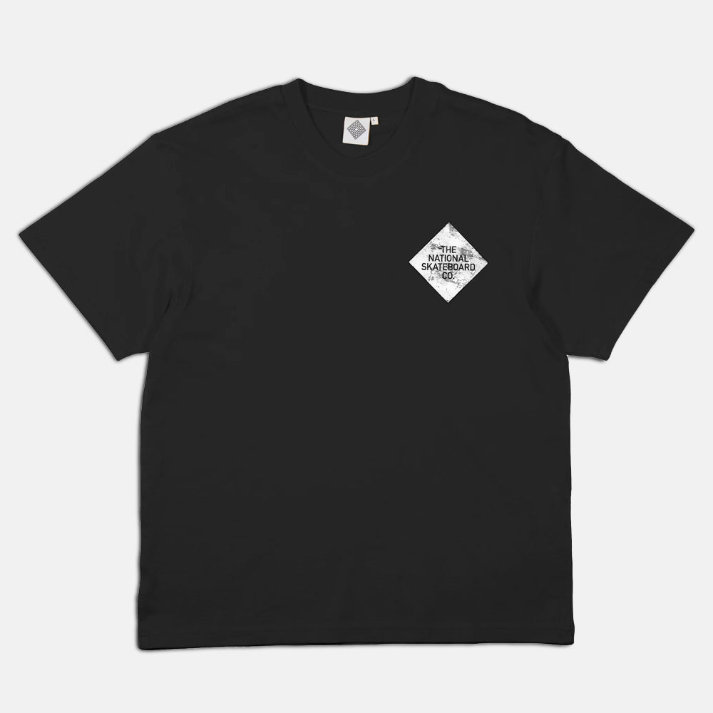 RIVER MAN SHORT SLEEVE TEE - BLACK