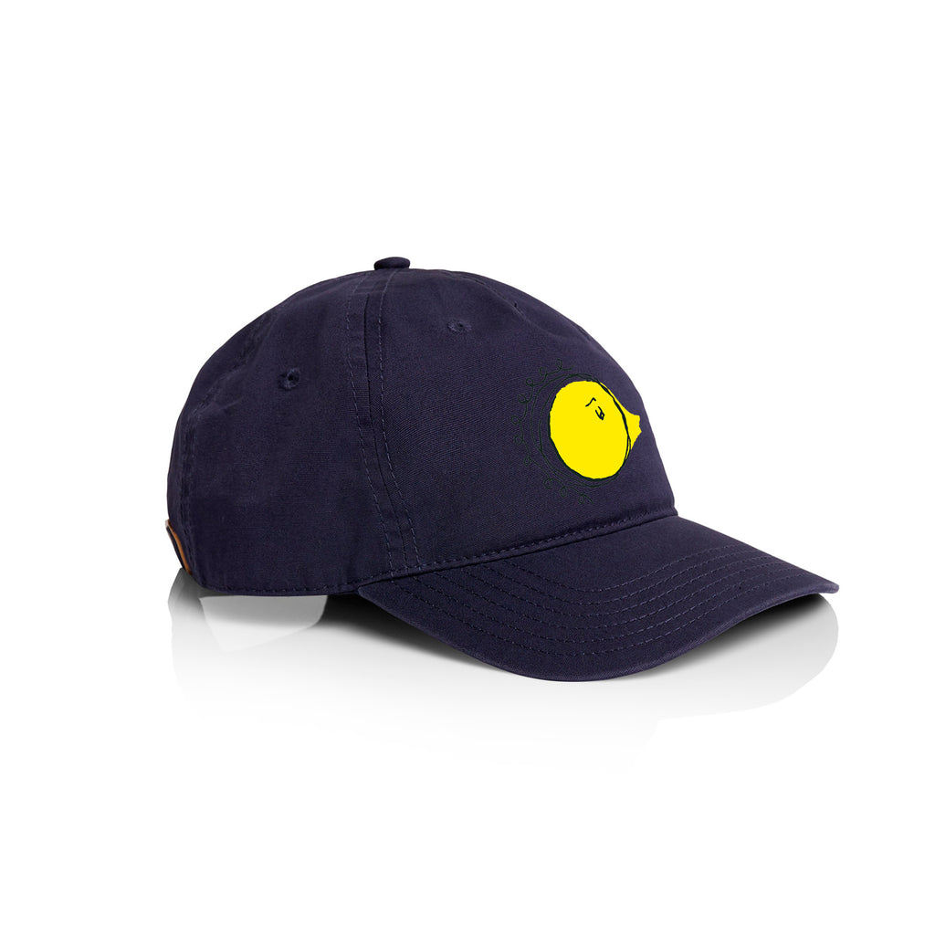 EMBROIDERED MIDDAY CAP - MIDNIGHT BLUE