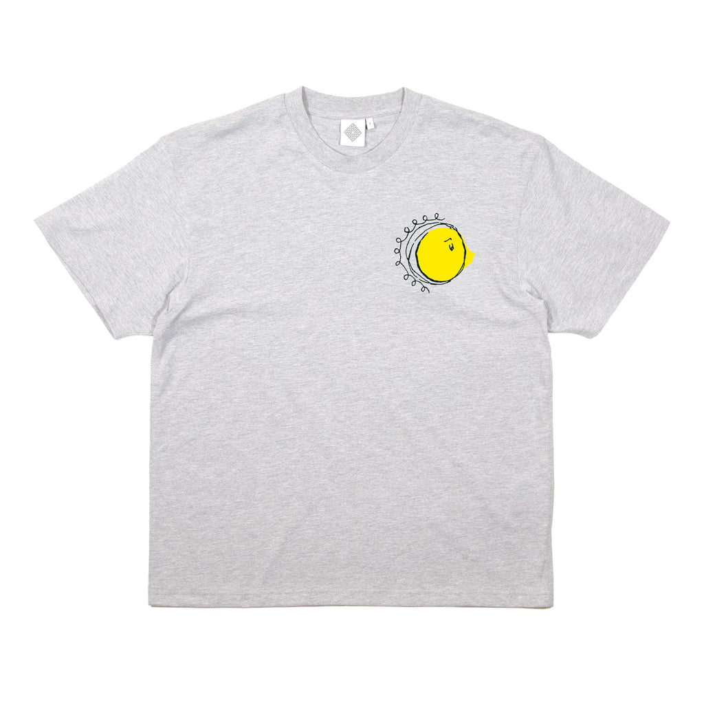 MIDDAY SHORT SLEEVE TEE - ASH GREY