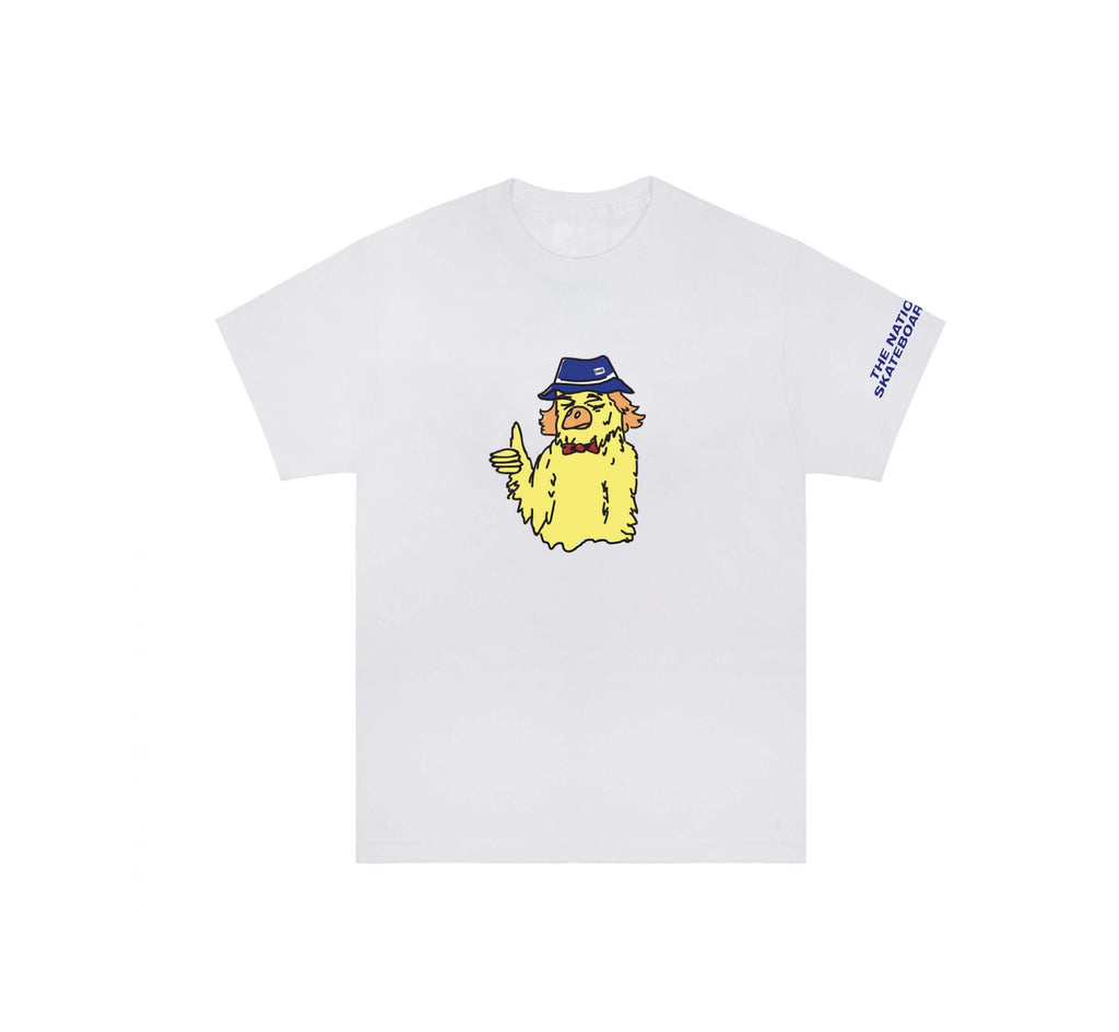 TOMMY SHORT SLEEVE TEE - WHITE