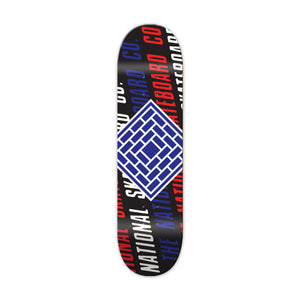 LOGO SLANT BLACK - 8.125"